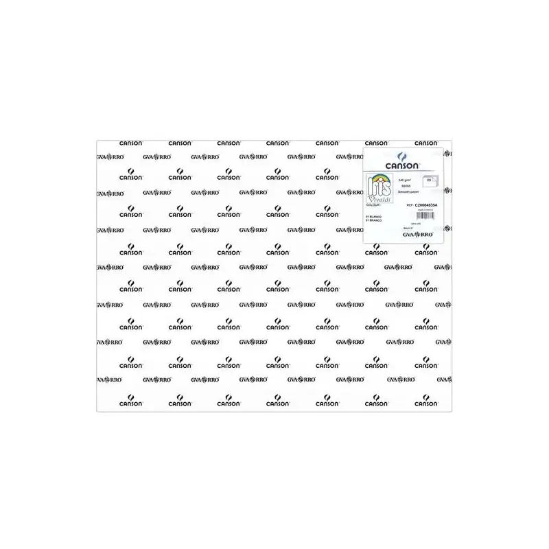(C200040354) IRIS CARTULINA 50X65CM 240GR BLANCO -25U-