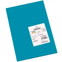 (C400108141) IRIS CARTULINA 210X297MM 185GR AZUL CARIBE -50U-