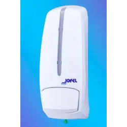 (AC96000) JOFEL DISPENSADOR DE JABON SMART RELLENABLE 1L ABS BLANCO