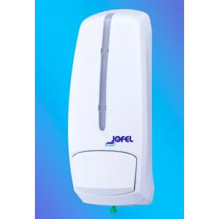 (AC96000) JOFEL DISPENSADOR DE JABON SMART RELLENABLE 1L ABS BLANCO