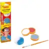 (174AD) JOVI MAQUILLAJE CREMA ESTUCHE 3 BOTES 8ML + ACCESORIOS ADVENTURE