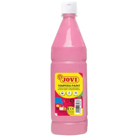 (51105) JOVI TÉMPERA LÍQUIDA PAINT ROSA BOTELLA 1000ML