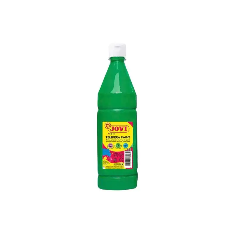 (51117) JOVI TÉMPERA LÍQUIDA PAINT VERDE MEDIO BOTELLA 1000ML