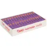 (7014) JOVI PLASTILINA PASTILLA 50GR LILA CAJA 30 UD