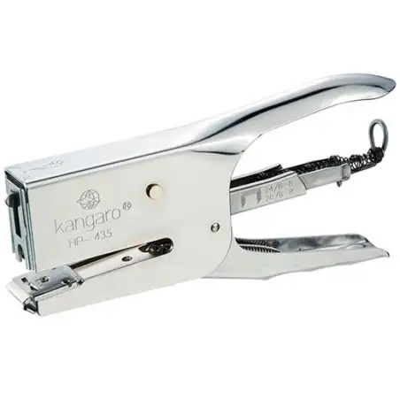 (KGHP435) KANGARO GRAPADORA TENAZA HP-435  CROMADA