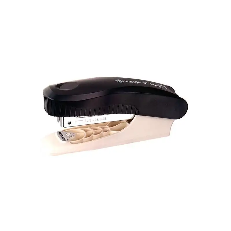(KGTR3550) KANGARO GRAPADORA SOBREMESA  TRENDY-35 25 HOJAS NEGRO