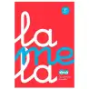 (7FTP03RJ) LAMELA CUADERNO ESPIRAL 80H FOLIO 90GR CUADROVÍA 3MM TAPA PP ROJO