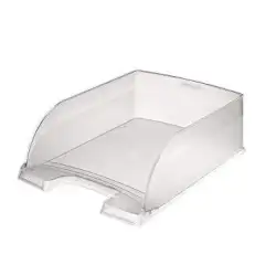 (52330003) LEITZ BANDEJA PORTADOCUMENTOS PLUS JUMBO TRANSLÚCIDO