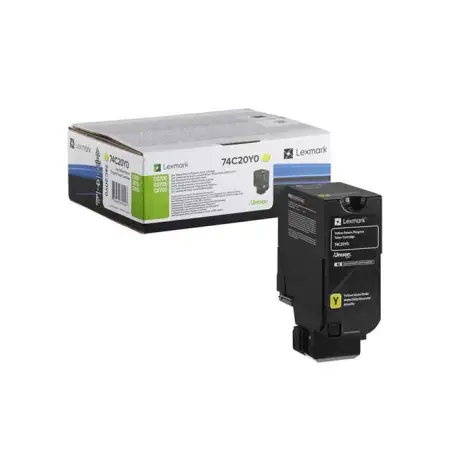 (74C20Y0) LEXMARK TONER AMARILLO CS720