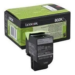 (80C20K0) LEXMARK 802K TONER RETORNABLE NEGRO(1K)