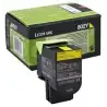 (80C20Y0) LEXMARK 802Y TONER RETORNABLE AMARILLO(1K)