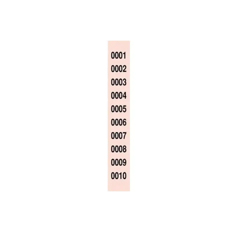 (R-980/5) LOAN TALONARIO SERIES RIFAS 1-5000