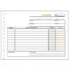 (T-121) LOAN TALONARIO ALBARANES CUARTO APAISADO TRIPLICADO AUTOCOPIA