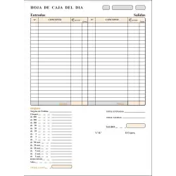 (T-133) LOAN TALONARIO ARQUEO DE CAJA FOLIO SIN COPIA