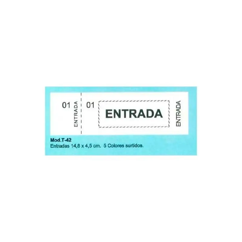 (T-42) LOAN TALONARIO ENTRADA 100H 14