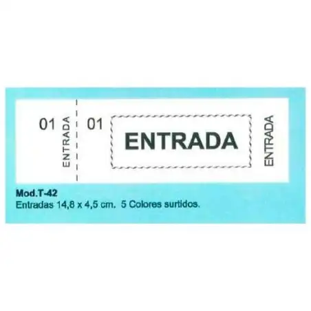(T-42) LOAN TALONARIO ENTRADA 100H 14