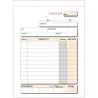 (T-46) LOAN TALONARIO FACTURAS 1/8 NATURAL 100H SIMPLE 150X105MM BLANCO