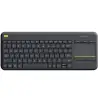 (920-007137) LOGITECH TECLADO K400 PLUS INALÁMBRICO QWERTY ESPAÑOL NEGRO
