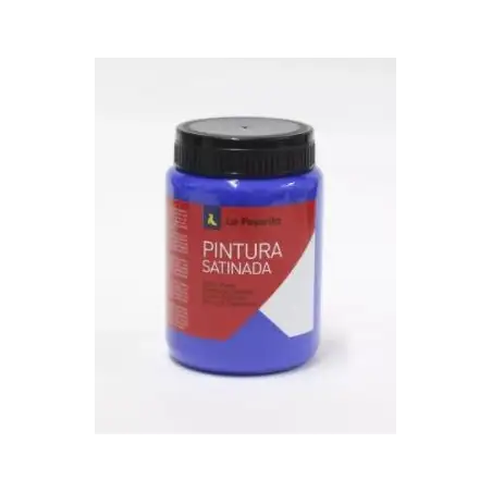 (110722) LA PAJARITA TÉMPERA ESCOLAR BOTE DE 35ML SATINADA AZUL ULTRAMAR L-11