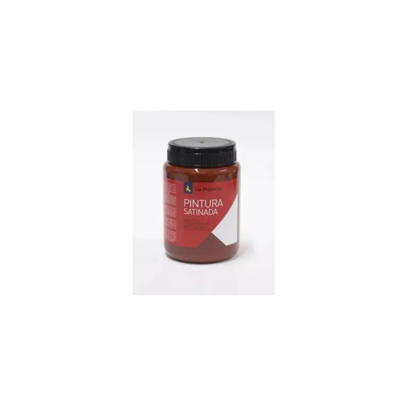 (111122) LA PAJARITA TÉMPERA ESCOLAR BOTE DE 35ML SATINADA  ROJO OXIDO L-08