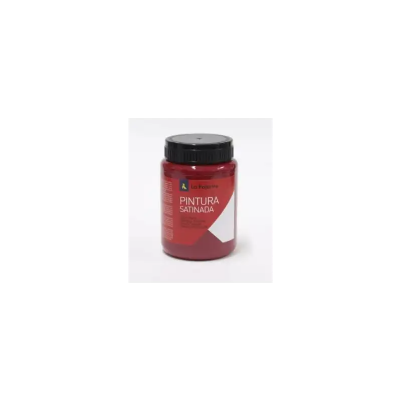 (111222) LA PAJARITA TÉMPERA ESCOLAR BOTE DE 35ML SATINADA ROJO CARMIN L-09