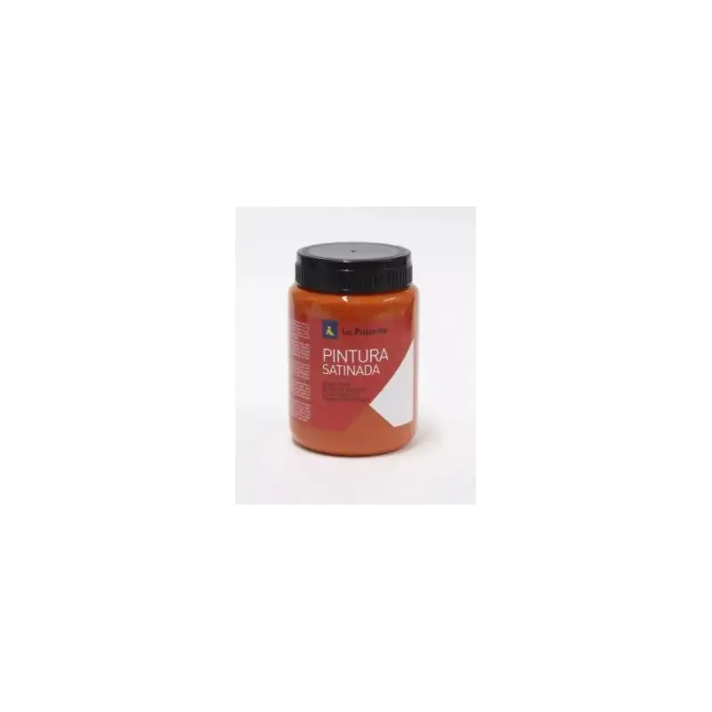 (111322) LA PAJARITA TÉMPERA ESCOLAR BOTE DE 35ML SATINADA NARANJA L-06