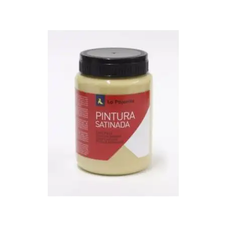 (111622) LA PAJARITA TÉMPERA ESCOLAR BOTE DE 35ML SATINADA AMARILLO SIENA CLARO L-04