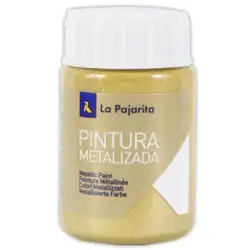 (125322) LA PAJARITA PINTURA METALIZADA ME-03 35ML ORO RICO