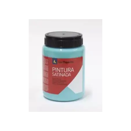 (169422) LA PAJARITA TÉMPERA ESCOLAR BOTE DE 35ML SATINADA AZUL TURQUESA L-35