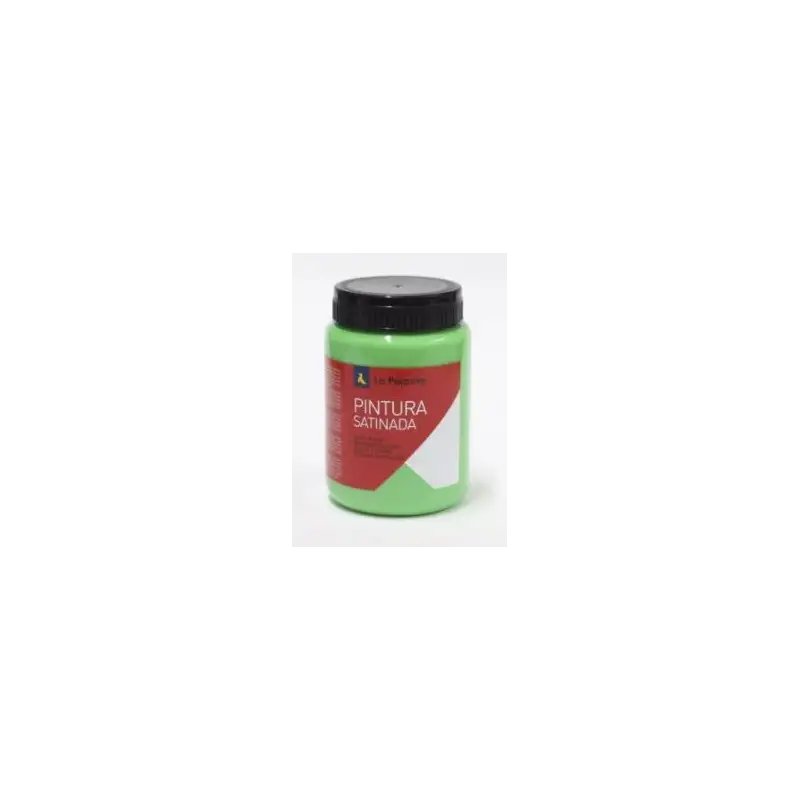 (169722) LA PAJARITA TÉMPERA ESCOLAR BOTE DE 35ML SATINADA VERDE CESPED L-38