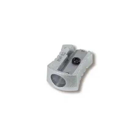 (506600) MAPED SACAPUNTAS METÁLICO CLASSIC 1 AGUJERO PLATA C/20U