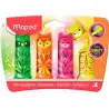 (743677) MAPED MARCADOR FLUORESCENTE MINI FRIENDS C/SURTIDOS ESTUCHE 4 UD
