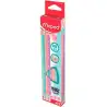 (851730) MAPED LÁPIZ DE GRAFITO HB CON GOMA C/SURTIDOS PASTEL ESTUCHE 12 UD
