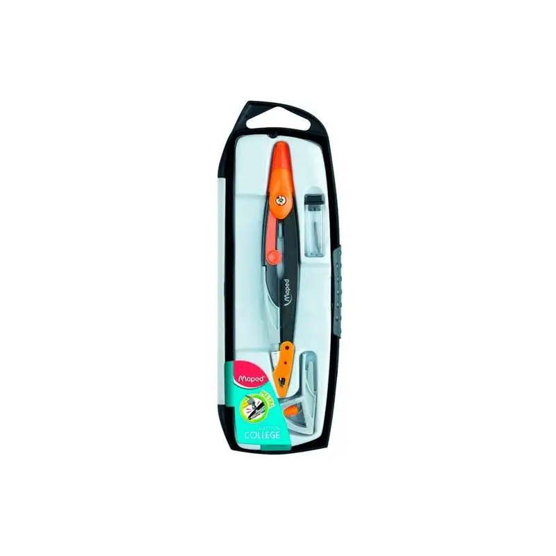 (536953) MAPED COMPÁS METAL OPEN ESTUCHE 3 PIEZAS