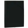 (1085P4) MARIOLA CARPETA CON GOMAS Y SOLAPAS FOLIO POLIPROPILENO 450 MICRAS NEGRO