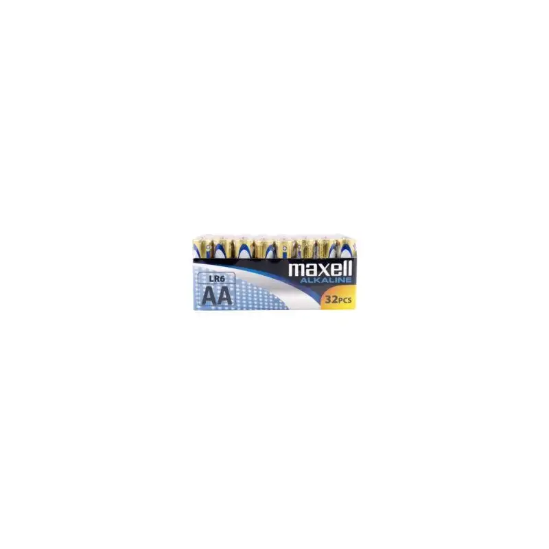 (LR06-32PK PACK SHRIN) MAXELL PILAS ALCALINAS AA - LR06- PACK 32 UDS
