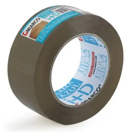 (22706) MIARCO CINTA DE EMBALAJE GAMA AZUL ROLLO 48X66 MARRÓN PACK -6 UD-