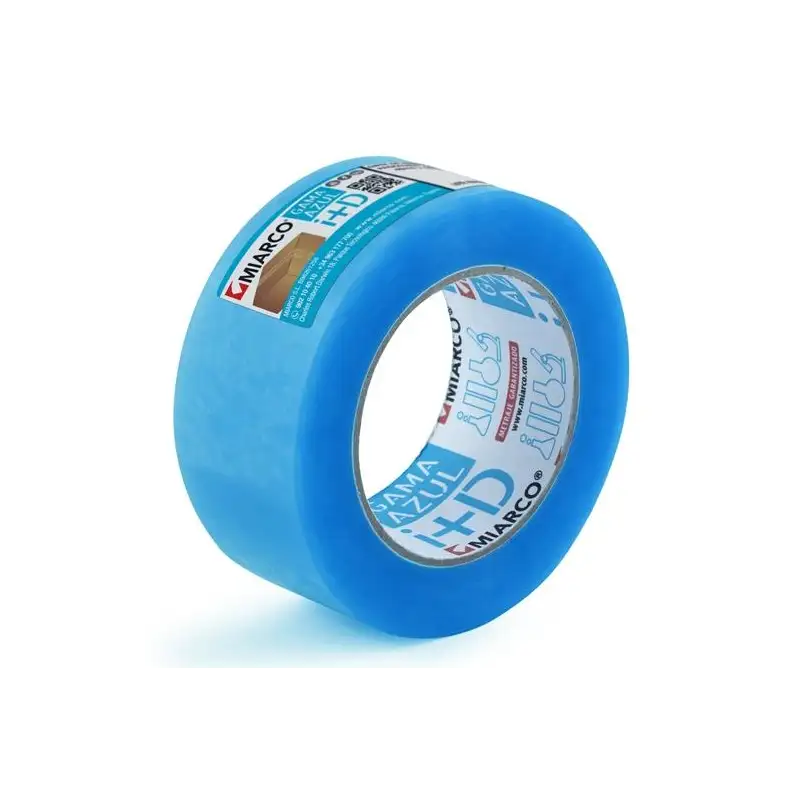 (22744) MIARCO CINTA DE EMBALAJE GAMA AZUL ROLLO 48X66 TRANSPARENTE PACK -6 UD-