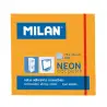 (85435) MILAN BLOC NOTAS ADHESIVAS REMOVIBLES 100H 76X76 NARANJA FLUORESCENTE