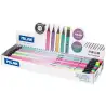(071622724) MILAN LÁPICES CON GOMA SUNSET GRAFITO HB C/SURTIDOS - CAJA 24 UNIDADES-