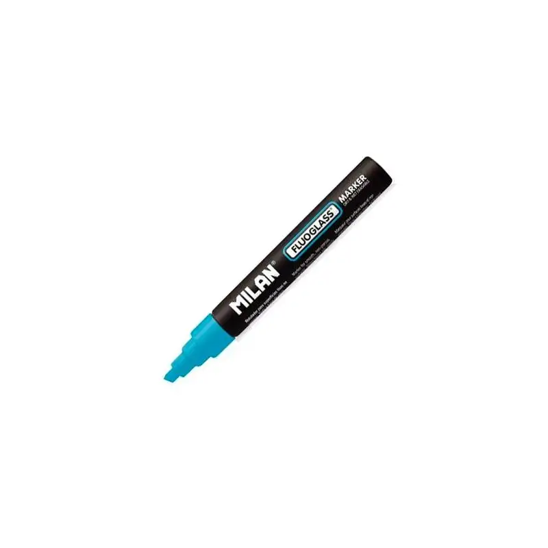(591295212) MILAN FLUOGLASS ROTULADOR BORRABLE AZUL