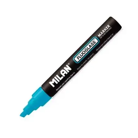 (591295212) MILAN FLUOGLASS ROTULADOR BORRABLE AZUL