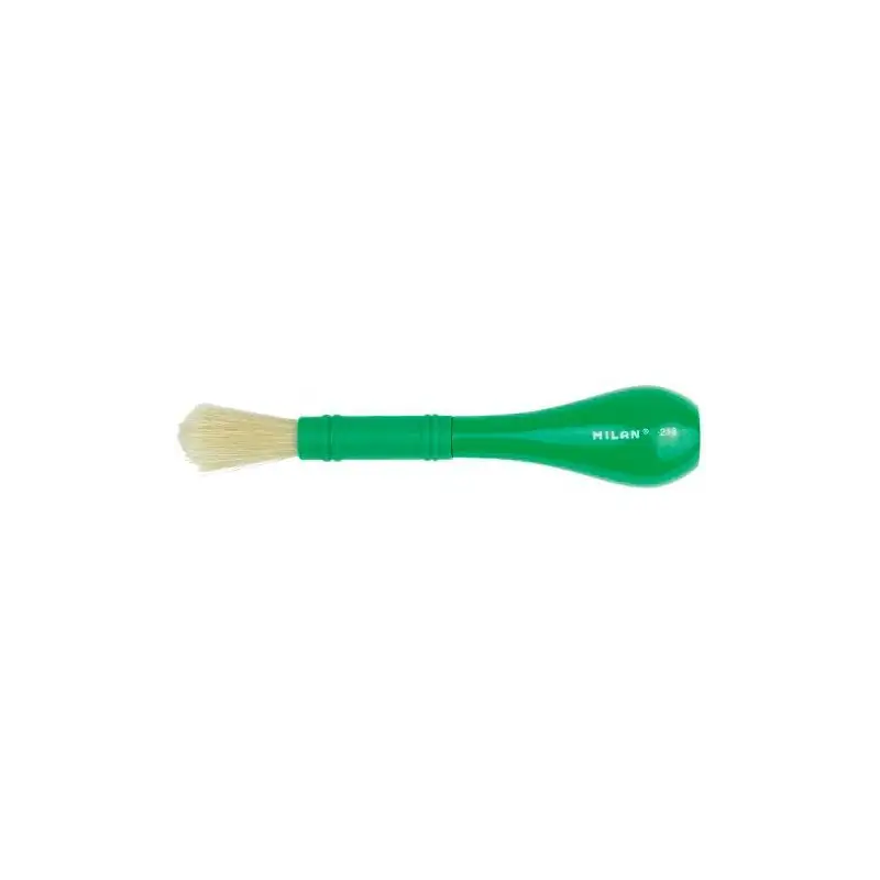 (0421300) MILAN PINCEL PELO CERDA GRUESO SERIE 213 PARA COLA Y TÉMPERA VERDE