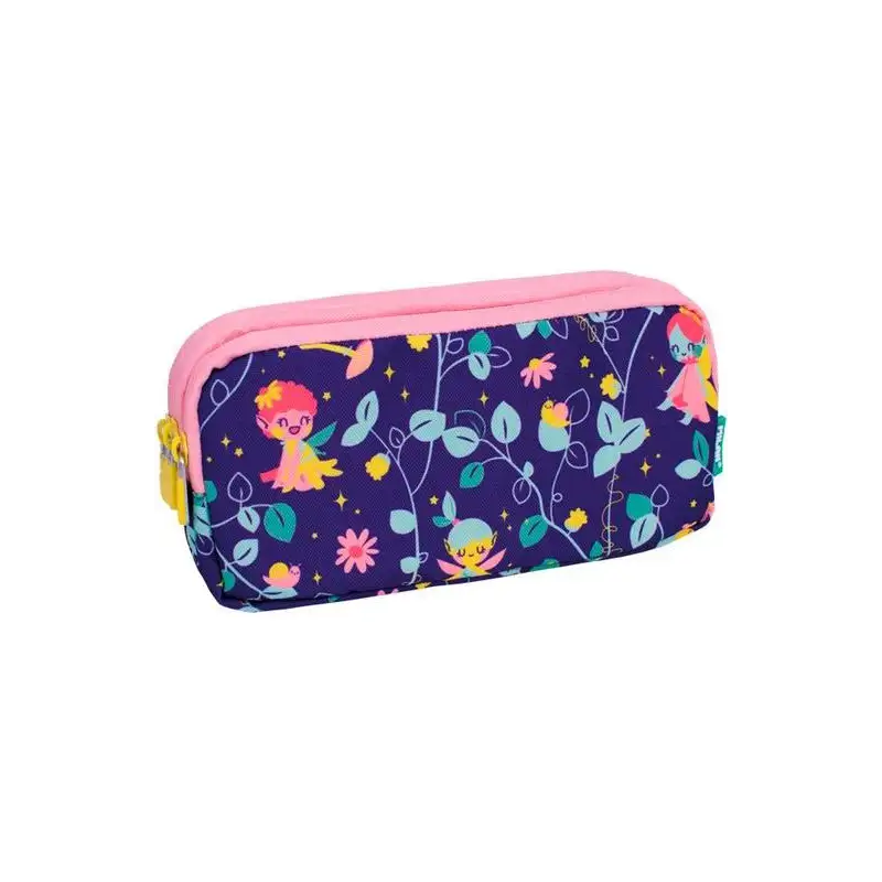 (081135FR) MILAN PORTATODO 3 CREMALLERAS SERIE ESPECIAL FAIRY TALE LILA