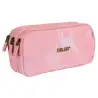 (081135LVP) MILAN PORTATODO 3 CREMALLERAS SERIE LAVA ROSA