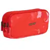 (081135LVR) MILAN PORTATODO 3 CREMALLERAS SERIE LAVA ROJO