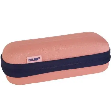 (081145SNCP) MILAN PORTATODO OVALADO SEMIRRÍGIDO SERIE 1918 ROSA