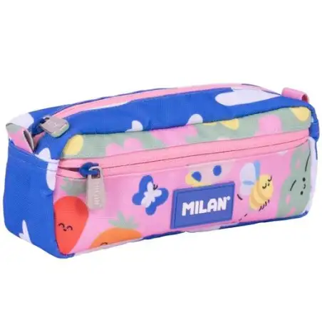 (081148GG) MILAN PORTATODO RECTANGULAR 2 CREMALLERAS SERIE ESPECIAL GREEN & GROW