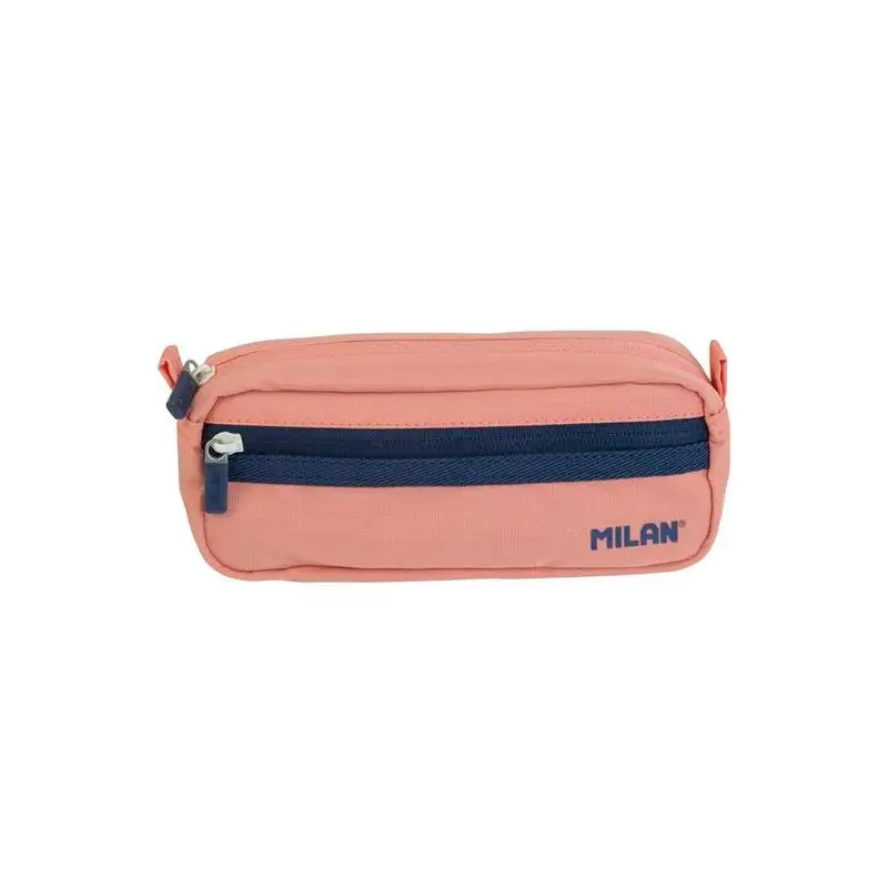 (081148SNCP) MILAN PORTATODO RECTANGULAR 2 CREMALLERAS SERIE 1918 ROSA