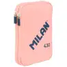 (081276SNCP) MILAN PLUMIER 2 PISOS CON CONTENIDO SERIE 430 SINCE 1918 ROSA